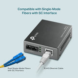 محول وسائط جيجابت أحادي الوضع من تي بي-لينك (MC210CS) - UPC / LAN