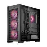 ASUS Tuf Gaming GT302 ARGB ATX Mid Tower Case Left Side Tempered Glass 4x ARGB Fans - Black