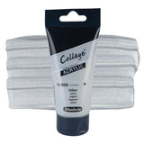 Schmincke College Acrylic Color, 75ml, Silver