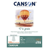 Canson "C" A Grain Drawing Paper Fine Grain, A4 Pad Set Of 2Pc