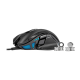 ماوس Corsair ICUE Nightsword RGB سلكي قابل للتعديل FPS أسود