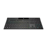لوحة مفاتيح الألعاب الميكانيكية اللاسلكية فائقة النحافة Corsair K100 Air RGB - أسود