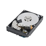 قرص صلب توشيبا سعة 8 تيرابايت NAS - 7200 دورة في الدقيقة، فئة SATA 6 جيجابت/ثانية، 3.5 بوصة - Hdwg480Ezsta