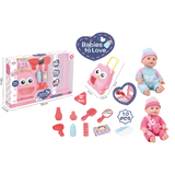 10 Pieces, 6 In One Doll Set With Accessories-L007-2-Dolls-Other-Star Light Kuwait