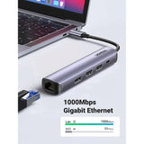 محطة إرساء UGREEN 8 في 1 Thunderbolt 4 (أسود) U708