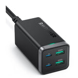 Ravpower Rp-Pc136 Pd Pioneer 65W 4-Port Wall Charger Uk Black Offline