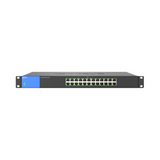 Linksys 24-Port Unmanaged Gigabit Switch With 12 Poe+ Ports (Lgs124P)