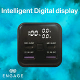 شاحن سريع محمول من إنجيج بسعة 20000 مللي أمبير مع شاشة LED - أسود، بقوة 100 واط، رقم الموديل 8954526522206