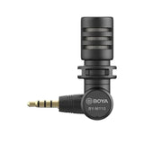 Boya Miniature Condenser Smartphone Mic With 3.5Mm Jack
