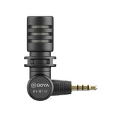 Boya Miniature Condenser Smartphone Mic With 3.5Mm Jack