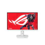 شاشة ألعاب Asus ROG Strix XG27UCG مقاس 27 بوصة، بدقة 4K UHD ومعدل تحديث 160 هرتز، مزودة بمنفذ HDMI 2.1 وزمن استجابة سريع 1 مللي ثانية، بتقنية IPS، لون أبيض