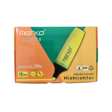 Menko highlighter Pens Bright Color 12-Pieces MH-618