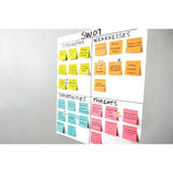 ملاحظات 3M Post-it® صفراء كناري 656. 2 × 3 بوصة (51 مم × 76 مم)، 100 ورقة/دفتر، 12 دفتر/عبوة من 12 دفترًا