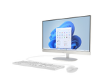 HP 24-CR2042NE AIO AI PC - Ultra 7 255U / 8GB / 512GB (NVMe M.2 SSD) / 23.8" FHD Touch / 1YW / Shell White - Desktop