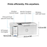 Hp Laserjet M111W Black Printer, Wireless, Apple Airprint,Wi-Fi Direct Printing