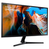 شاشة سامسونج LU32J590UQMXUE - 32 بوصة UHD / 4 مللي ثانية / HDMI / DisplayPort / أسود
