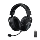 سماعة الألعاب اللاسلكية Logitech G Pro X Light Speed مزودة بتقنية ميكروفون Blue VO!CE لأجهزة الكمبيوتر الشخصية و PS4/PS5