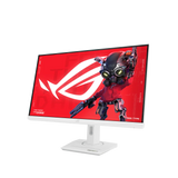 شاشة ألعاب Asus ROG Strix XG27UCG مقاس 27 بوصة، بدقة 4K UHD ومعدل تحديث 160 هرتز، مزودة بمنفذ HDMI 2.1 وزمن استجابة سريع 1 مللي ثانية، بتقنية IPS، لون أبيض