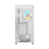 صندوق كمبيوتر Gigabyte C500 Panoramic Stealth Ice Mid Tower باللون الأبيض