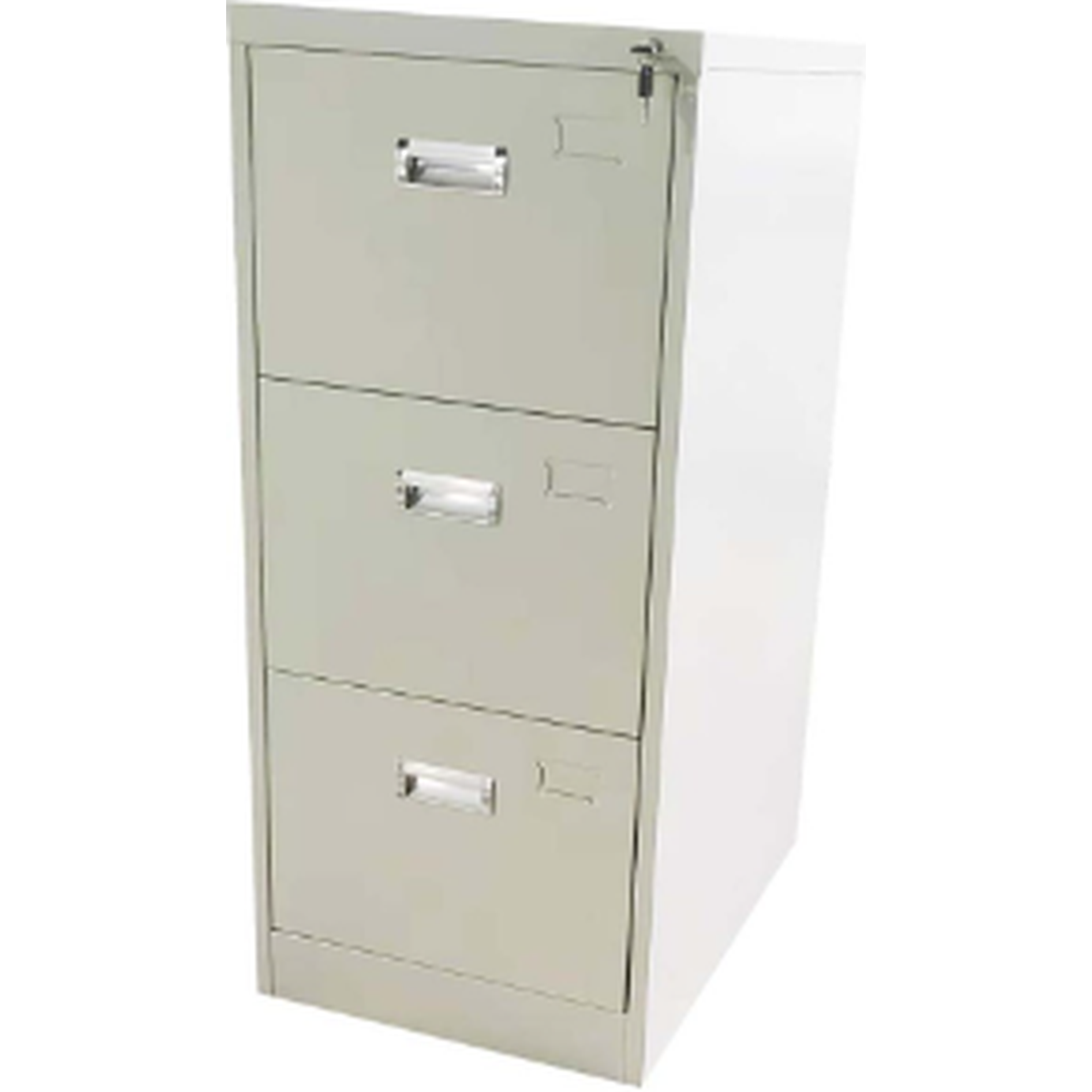 3 Drawer Metal File Cabinet Fc-001-3D-Accessories And Organizers-Bab Al-Saif Est-Star Light Kuwait