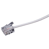كابل هاتف بمقبس إلى مقبس، كابل خط مودم، 10 أمتار، عبوة من قطعة واحدة