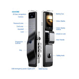3D Face Recognition Smart Lock H1S-TT Black
