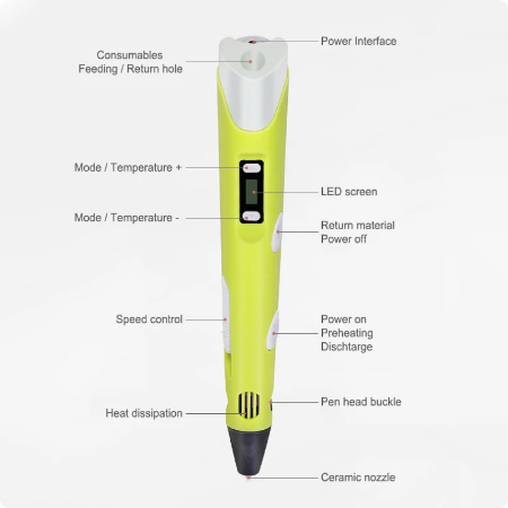 3D Pen For Childern Diy-Pens-Other-Star Light Kuwait