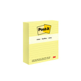 3M Post-it Notes 635, 3 in x 5 in (76 mm x 127 mm) Canary Yellow Dozen