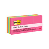 3M Post-it Notes 653AN, Assorted Colors, 38 mm x 51 mm, 100 Sheets/Pad, 12 Pads/Pack