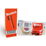 3M Scotch 500-1236C Scotch Utility Tape 1/2 In 36 Yd-Tapes And Adhesives-Other-Dozen-Star Light Kuwait