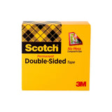 شريط لاصق مزدوج الجوانب من نوع 3M Scotch 665، نصف بوصة × 900 بوصة، دائم (25 ياردة)