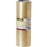 3M Scotch Clear Packaging Tape - 301C-50Y6T, In X 50 Yds-Tapes And Adhesives-Other-6 Rolls/Packet-Star Light Kuwait
