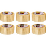 3M Scotch Clear Packaging Tape - 301C-50Y6T, In X 50 Yds-Tapes And Adhesives-Other-6 Rolls/Packet-Star Light Kuwait