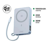 UGREEN 10000mAh 25W Qi2 Magflow Magnetic Wireless Power Bank – PB773