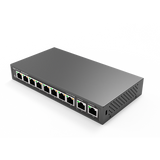 Reyee 8-Port 10/100Mbps Desktop Unmanaged Poe Switch Rg-Es110D-P