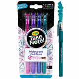 Crayola 4 CT IRIDESCENT GEL PENS