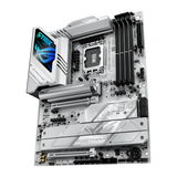 لوحة أم Asus ROG Strix Z890-A للألعاب، تدعم واي فاي 7 وذاكرة DDR5، لون أبيض