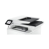 طابعة ليزرية أحادية اللون HP LaserJet Pro MFP 4103Fdw، سرعة طباعة 40 صفحة في الدقيقة، دقة 1200 نقطة في البوصة، مقاس A4، تدعم USB وLAN وWi-Fi والفاكس