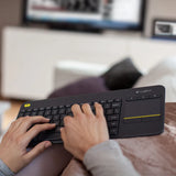 Logitech K400 Plus Wireless Keyboard With Touchpad
