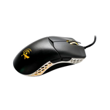 Ducky Feather Rgb Wired Huano Blue Switches Lightweight Gaming Mouse - Black/White