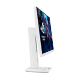 شاشة ألعاب Asus Rog Strix Xg27Acs-W مقاس 27 بوصة، معدل تحديث 180 هرتز، دقة QHD، منفذ HDMI 2.0، زمن استجابة 1 مللي ثانية، تقنية IPS، وتقنية HDR - لون أبيض
