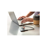 قرص SSD محمول من سانديسك بسعة 2 تيرابايت - سرعة نقل بيانات تصل إلى 800 ميجابايت/ثانية، منفذ USB-C، منفذ USB 3.2 من الجيل الثاني SDSSDE30-2T00-G26