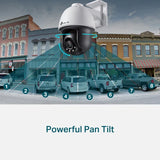 TP-Link (VIGI C540) VIGI 4MP Outdoor Full-Color Pan Tilt Network Camera - 2560 X 1440 / LAN