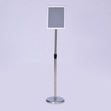 A4 Display Stand Silver