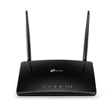 راوتر TP-Link AC750 ثنائي النطاق 4G LTE - سرعة 433 ميجابت في الثانية / منفذ واحد لبطاقة SIM / منفذ واحد WAN + LAN / 3 منافذ LAN