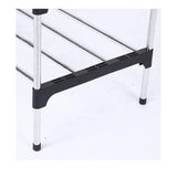 5 Tier Steel Shoe Rack With Handle