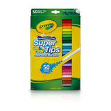 Crayola 50 ct Washable Super Tips w/Si