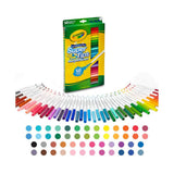 Crayola 50 ct Washable Super Tips w/Si