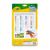 Crayola 50 ct Washable Super Tips w/Si
