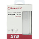 TRANSCEND 2TB STOREJET PORTABLE USB 3.0 HDD